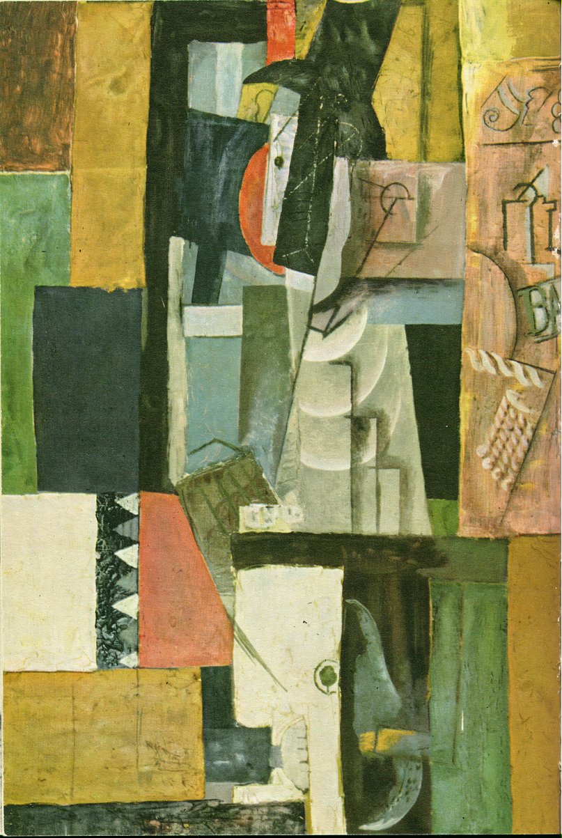 Picasso Man with guitar 1913